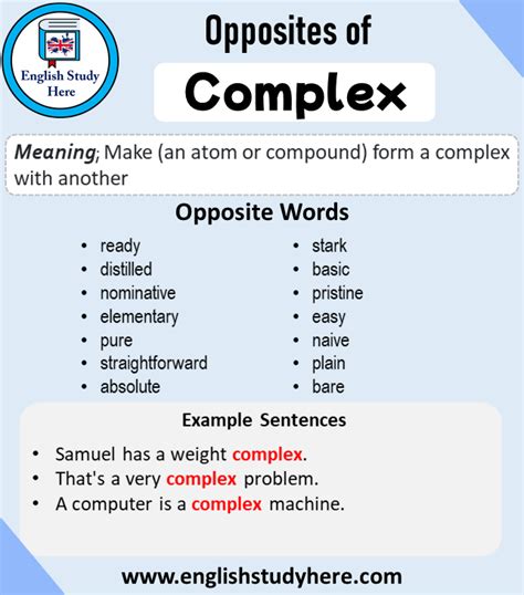 portable antonyms|opposite of complexity.
